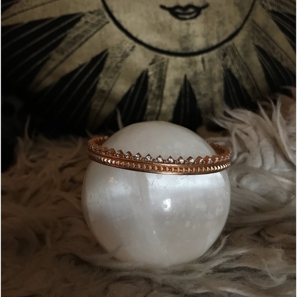 KENDRA SCOTT bracelet rose GOLD MARY CAROLINE crystals LIMITED EDITION 
EUC - Picture 3 of 7